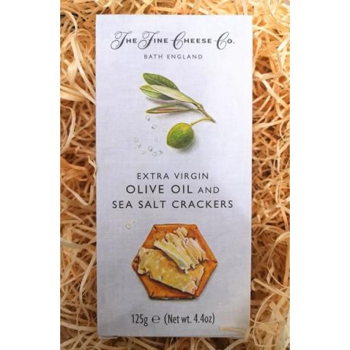 Olive Oil and Sea Salt Crackers