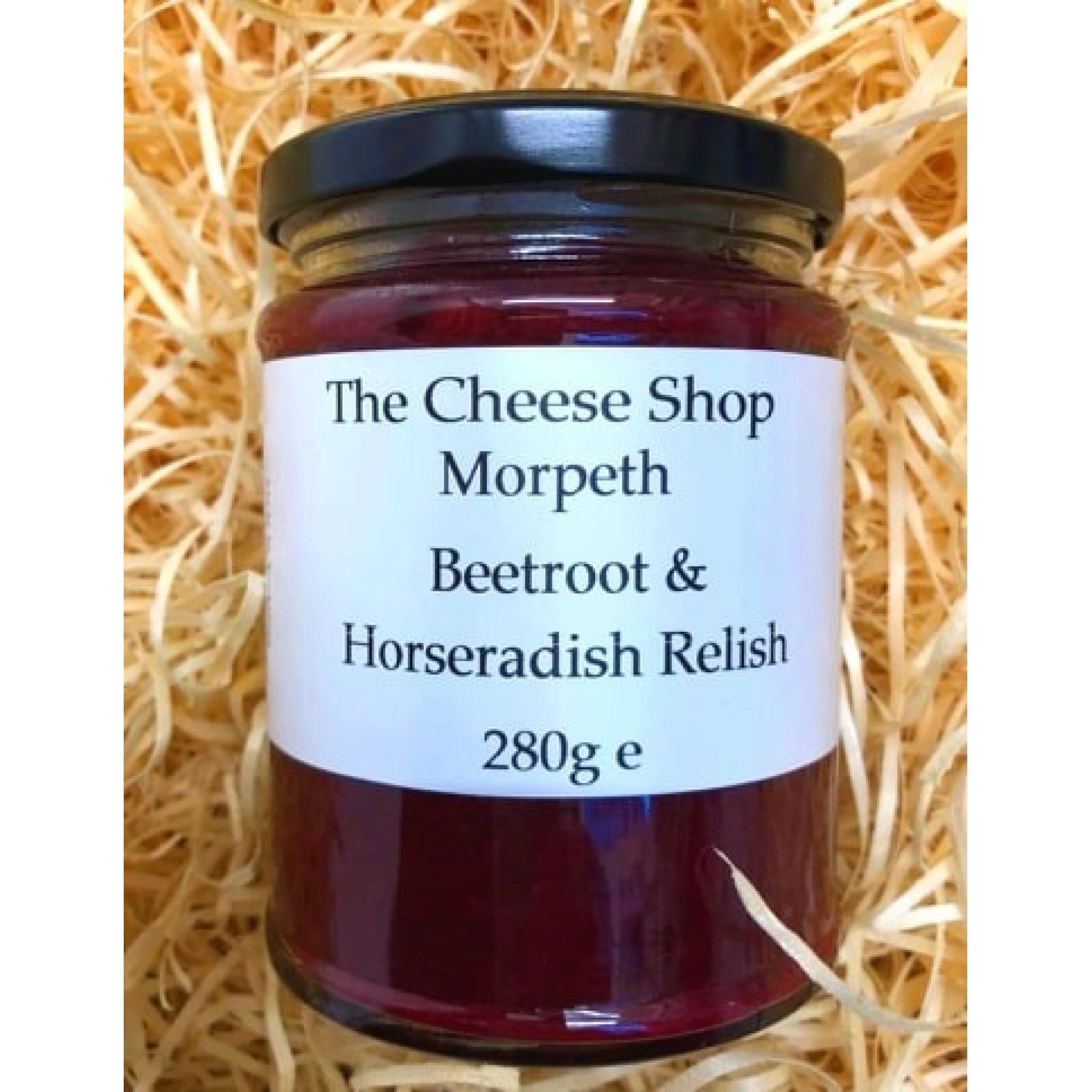 Beetroot & Horseradish Relish The Cheese Shop Morpeth